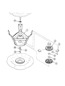 Brake Assy parts for Speed Queen Washer SWT621LD1121 from AppliancePartsPros.com