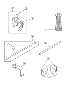 Tools 2 parts for Speed Queen Washer SWT820QN from AppliancePartsPros.com