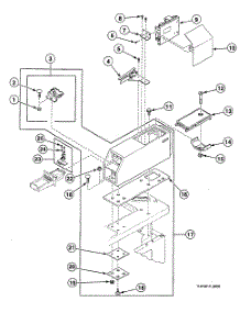 Meter Case parts for Speed Queen Washer SWT911QN from AppliancePartsPros.com