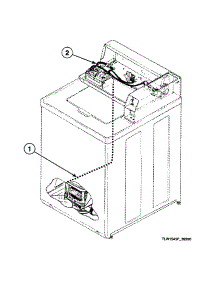 Harnesses parts for Speed Queen Washer SWTBA1WN from AppliancePartsPros.com