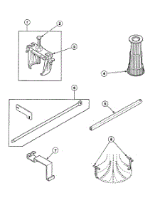 Tools 2 parts for Speed Queen Washer SWTT21QM from AppliancePartsPros.com