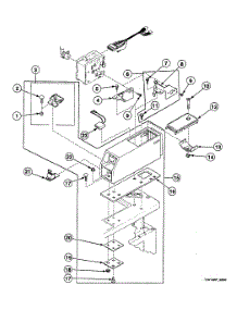 Meter Case parts for Speed Queen Washer SWTW20QN from AppliancePartsPros.com