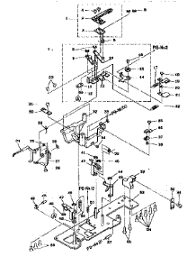 Moving Knife Components parts for Singer Mechanical Sewing Machine SX100 from AppliancePartsPros.com