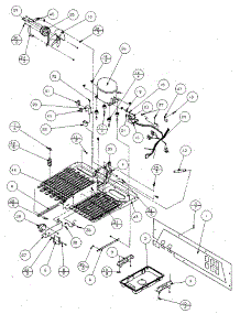 Machine Compartment parts for Amana Side-By-Side Refrigerator SX120J-P7870122W from AppliancePartsPros.com
