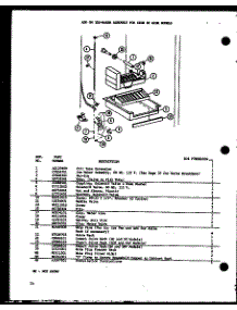 Add On Ice Maker Assembly (Ic4 / P7808101w) parts for Amana Side-By-Side Refrigerator SX25J-P1104025W from AppliancePartsPros.com