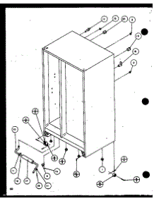 Drain (Sx22j / P1116003w) (Sx22j / P1116004w) (Sx25j / P1116205w) (Sx25j / P1116206w) parts for Amana Side-By-Side Refrigerator SX25J-P1116206W from AppliancePartsPros.com