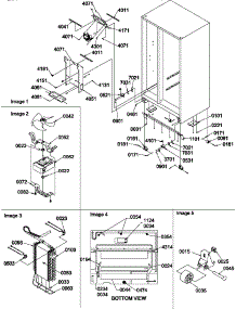 Drain System, Rollers, And Evaporator Assy parts for Amana Side-By-Side Refrigerator SX322S2L-P1307302W from AppliancePartsPros.com