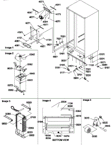 Drain System, Rollers, And Evaporator Assy parts for Amana Side-By-Side Refrigerator SX322S2L-P1307302WL from AppliancePartsPros.com