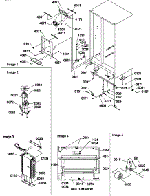 Drain System, Rollers, And Evaporator Assy parts for Amana Side-By-Side Refrigerator SX322S2L-P1313801WL from AppliancePartsPros.com