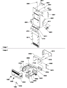 Control Assy parts for Amana Side-By-Side Refrigerator SX322S2W-P1307302WW from AppliancePartsPros.com