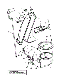 Discharge Chute parts for Snapper Gas Snowblower SX5200E from AppliancePartsPros.com