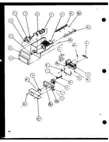Ice Bucket And Ice Maker (Sbd20j / P7870126w) parts for Amana Side-By-Side Refrigerator SXD20JB-P7870131W from AppliancePartsPros.com