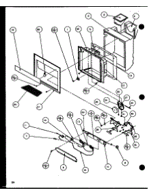 Ice And Water Cavity (Sxd25j / P7870106w) (Sxd25jb / P7870107w) (Sxd25jp / P7870108w) (Sxd22j / P7870119w) parts for Amana Side-By-Side Refrigerator SXD22J-P7870119W from AppliancePartsPros.com