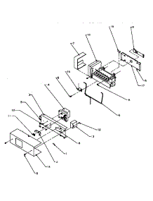 Ice Maker parts for Amana Side-By-Side Refrigerator SXD22Q2W-P1181308WW from AppliancePartsPros.com