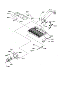 Machine Compartment / Muffler parts for Amana Side-By-Side Refrigerator SXD23VW-P1315301WW from AppliancePartsPros.com