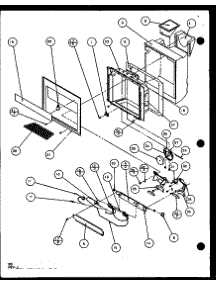 Ice And Water Cavity (Sxd22j / P1104019w) (Sxd22j / P1104020w) parts for Amana Side-By-Side Refrigerator SXD25J-P1104002W from AppliancePartsPros.com