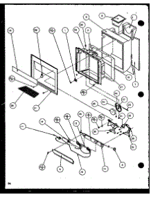 Ice And Water Cavity (Sxd25jb / P1116403w) (Sxd25jb / P1116404w) parts for Amana Side-By-Side Refrigerator SXD25JB-P1116404W from AppliancePartsPros.com