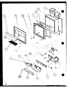 Ice And Water Cavity (Sxd22j / P1116103w) (Sxd22j / P1116104w) parts for Amana Side-By-Side Refrigerator SXD25JB-P1116404W from AppliancePartsPros.com