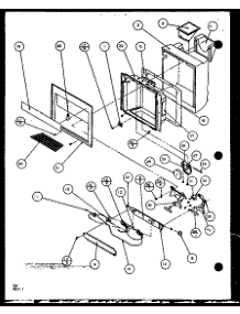 Ice And Water Cavity (Sxd25j / P1104002w) (Sxd25jb / P1104004w) (Sxd25jp / P1104006w) parts for Amana Side-By-Side Refrigerator SXD25JP-P1104005W from AppliancePartsPros.com