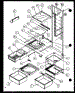 Refrigerator Shelving And Drawers (Sxd25jb / P1116403w) (Sxd25jb / P1116404w)