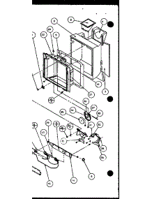Ice And Water Cavity (Sxd25jp / P1116405w) (Sxd25jp / P1116406w) parts for Amana Side-By-Side Refrigerator SXD25JP-P1116405W from AppliancePartsPros.com