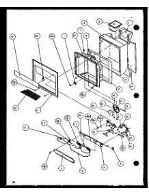 Ice And Water Cavity (Sxd25j / P1116401w) (Sxd25j / P1116402w) parts for Amana Side-By-Side Refrigerator SXD25JP-P1116406W from AppliancePartsPros.com