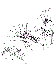 Dispenser Controls parts for Amana Side-By-Side Refrigerator SXD25N-P1162419W from AppliancePartsPros.com