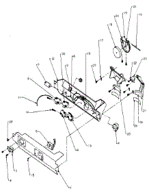 Dispenser Controls parts for Amana Side-By-Side Refrigerator SXD25NP-P1162407W from AppliancePartsPros.com