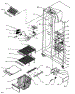 Freezer Shelving And Refrigerator Light
