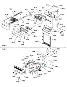 Ice Maker / Control Assy parts for Amana Side-By-Side Refrigerator SXD25S2W-P1190421WW from AppliancePartsPros.com