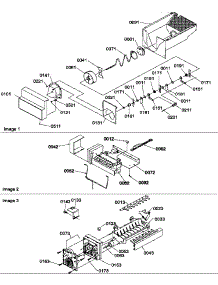 Ice Bucket Auger, Ice Maker Assy, & Ice Maker Parts parts for Amana Side-By-Side Refrigerator SXD322S2W-P1305702WW from AppliancePartsPros.com