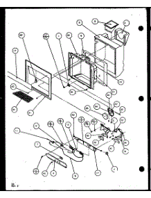 Ice And Water Cavity (Sxde25j / P7870101w) (Sxde25jp / P7870102w) (Sxde25jb / P7870127w) (Sxde25j / P7870128w) (Sxde25jp / P7870129w) (Sxde25jb / P7870130w) parts for Amana Side-By-Side Refrigerator SXDE25JB-P7870130W from AppliancePartsPros.com