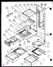 Refrigerator Shelving And Drawers (Sxde25j / P7870101w) (Sxde25jp / P7870102w) (Sxde25jb / P7870127w) (Sxde25j / P7870128w) (Sxde25jp / P7870129w) (Sxde25jb / P7870130w)