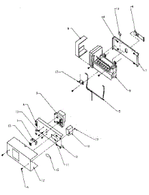 Icemaker parts for Amana Side-By-Side Refrigerator SXDE27NP-P1162204W from AppliancePartsPros.com