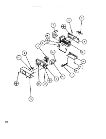 Icemaker parts for Amana Side-By-Side Refrigerator SXDE522M-P1164002W from AppliancePartsPros.com