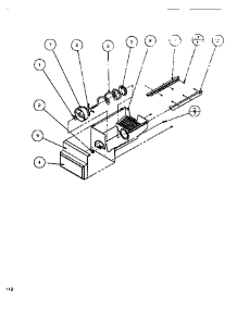Crushed Ice Bucket (Cont.) parts for Amana Side-By-Side Refrigerator SXDE526M-P1164001W from AppliancePartsPros.com