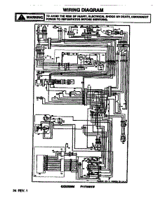 Wiring Diagram parts for Amana Side-By-Side Refrigerator SXDE528MW-P1173401W from AppliancePartsPros.com