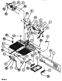 Machine Compartment parts for Amana Side-By-Side Refrigerator SXDT522J-P7845301W from AppliancePartsPros.com