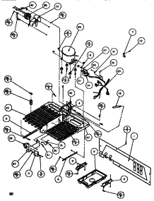 Machine Compartment parts for Amana Side-By-Side Refrigerator SXDT522M-P1164201W from AppliancePartsPros.com