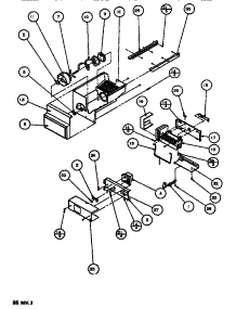 Ice Bucket & Icemaker parts for Amana Side-By-Side Refrigerator SXDT526J-P7845302W from AppliancePartsPros.com