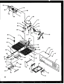 Machine Compartment parts for Amana Side-By-Side Refrigerator SXI20NW-P1162903WW from AppliancePartsPros.com