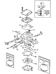 Figure 7 parts for Homelite Gas Chainsaw SXL-AO-UT-10045C from AppliancePartsPros.com