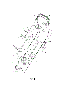 Handle / Controls parts for Snapper Gas Walk-Behind Mower SXPV2270HW from AppliancePartsPros.com