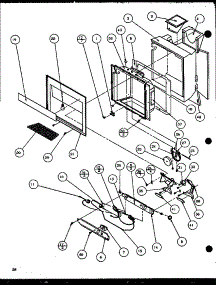 Ice And Water Cavity (Sbd20k / P1117701w) parts for Amana Side-By-Side Refrigerator SZD20KB-P1117703W from AppliancePartsPros.com