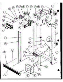 Refrigerator (Sbd20k / P1117701w) parts for Amana Side-By-Side Refrigerator SZD20KP-P1117704W from AppliancePartsPros.com