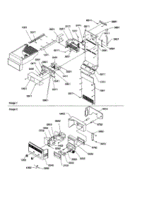 Ice Maker / Control Assembly parts for Amana Side-By-Side Refrigerator SZD23VL-P1315309WL from AppliancePartsPros.com