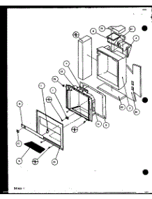 Ice And Water Cavity parts for Amana Side-By-Side Refrigerator SZD25MPE-P1121012WE from AppliancePartsPros.com