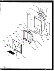 Ice And Water Cavity parts for Amana Side-By-Side Refrigerator SZD25N2W-P1162431WW from AppliancePartsPros.com