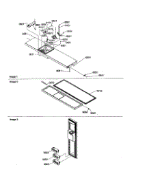 Freezer Door parts for Amana Side-By-Side Refrigerator SZD26VW-P1315207WW from AppliancePartsPros.com