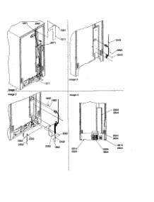 Cabinet Back parts for Amana Side-By-Side Refrigerator SZD26VW-P1315207WW from AppliancePartsPros.com